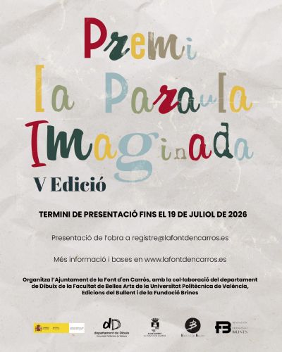 Cartell bases premi la paraula imaginada