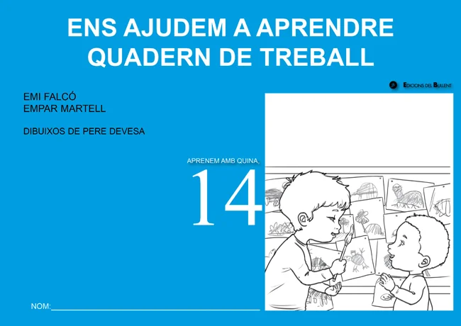 Portada de Ens ajudem a aprendre. Quadern de treball