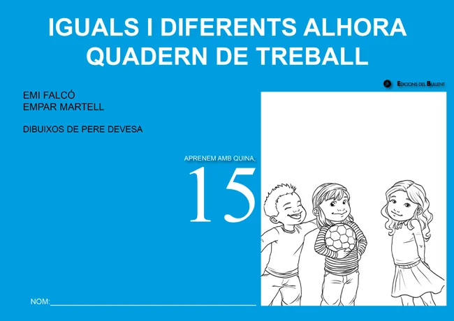 Portada de Iguals i diferents alhora. Quadern de treball