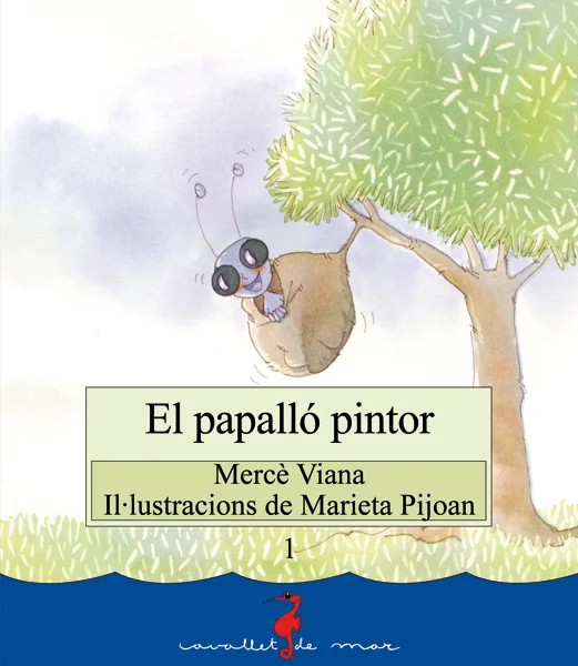 Portada de El papalló pintor (color)