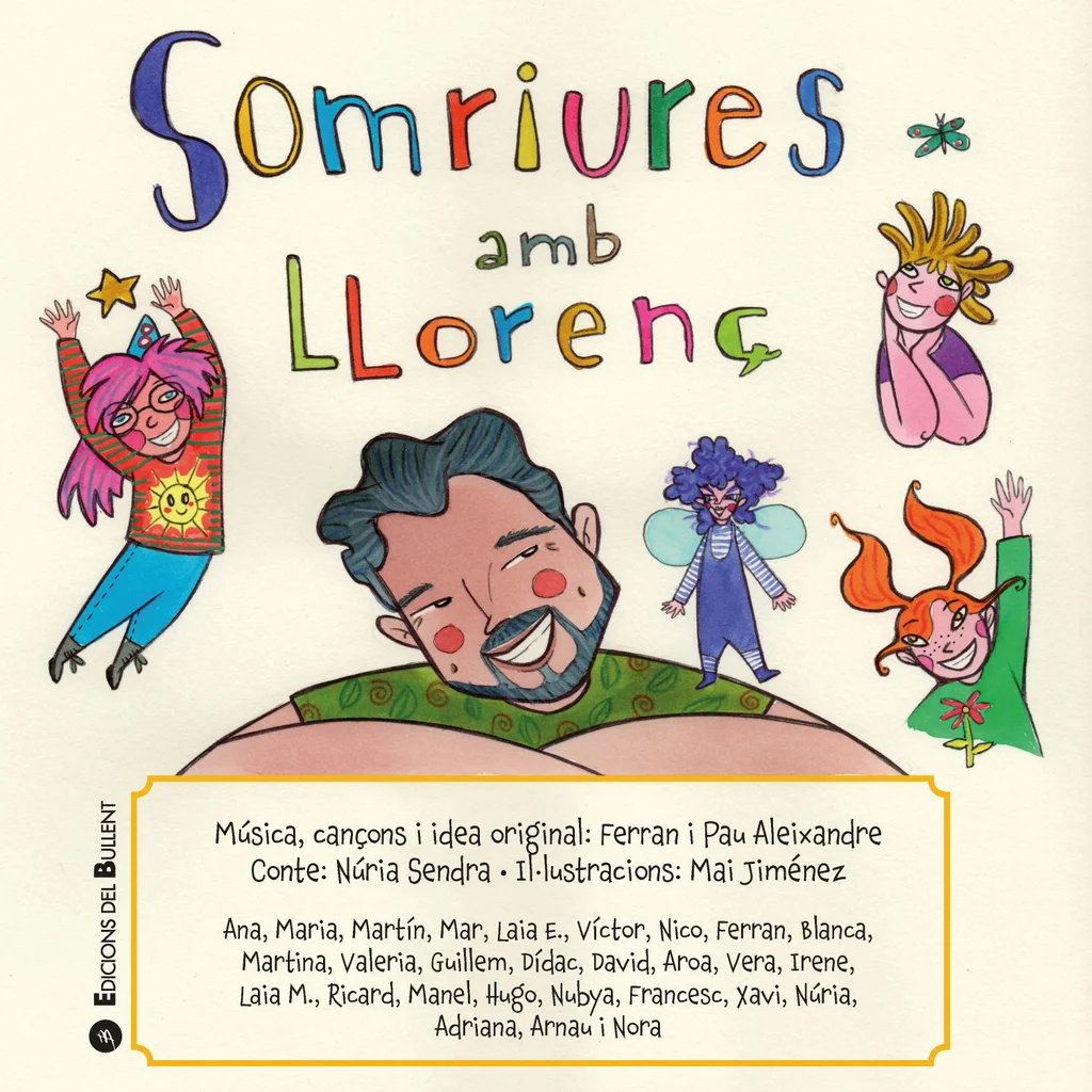 Portada de Somriures amb Llorenç