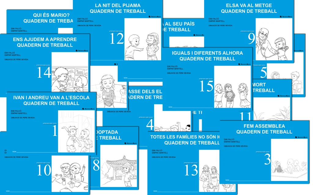 Portada de Aprenem amb Quina (18 títols)
